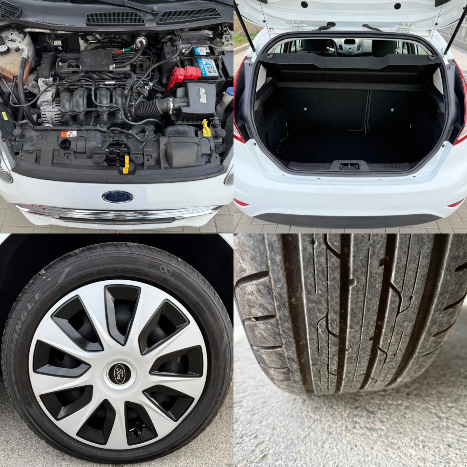 Ford Fiesta 1.4i 97к.с LPG / FACELIFT / PARKTRONIC , снимка 17 - Автомобили и джипове - 53883782