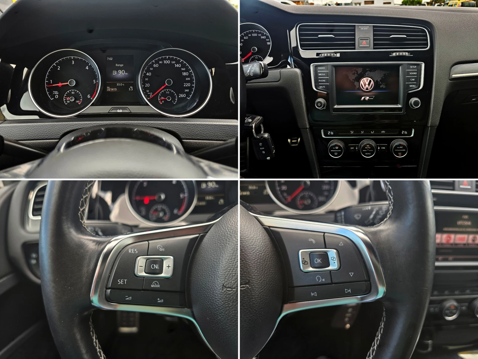 VW Golf R-LINE, снимка 14 - Автомобили и джипове - 54916028