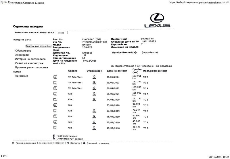 Lexus RX 450h Luxury, снимка 16 - Автомобили и джипове - 47744247