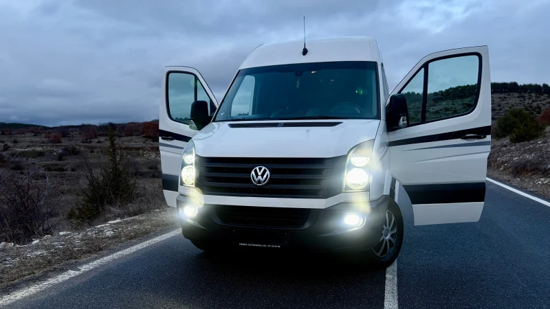 VW Crafter 2.0 TDI (163 к.с.) Webasto, 12/230V Инвертор, снимка 12 - Бусове и автобуси - 53447111