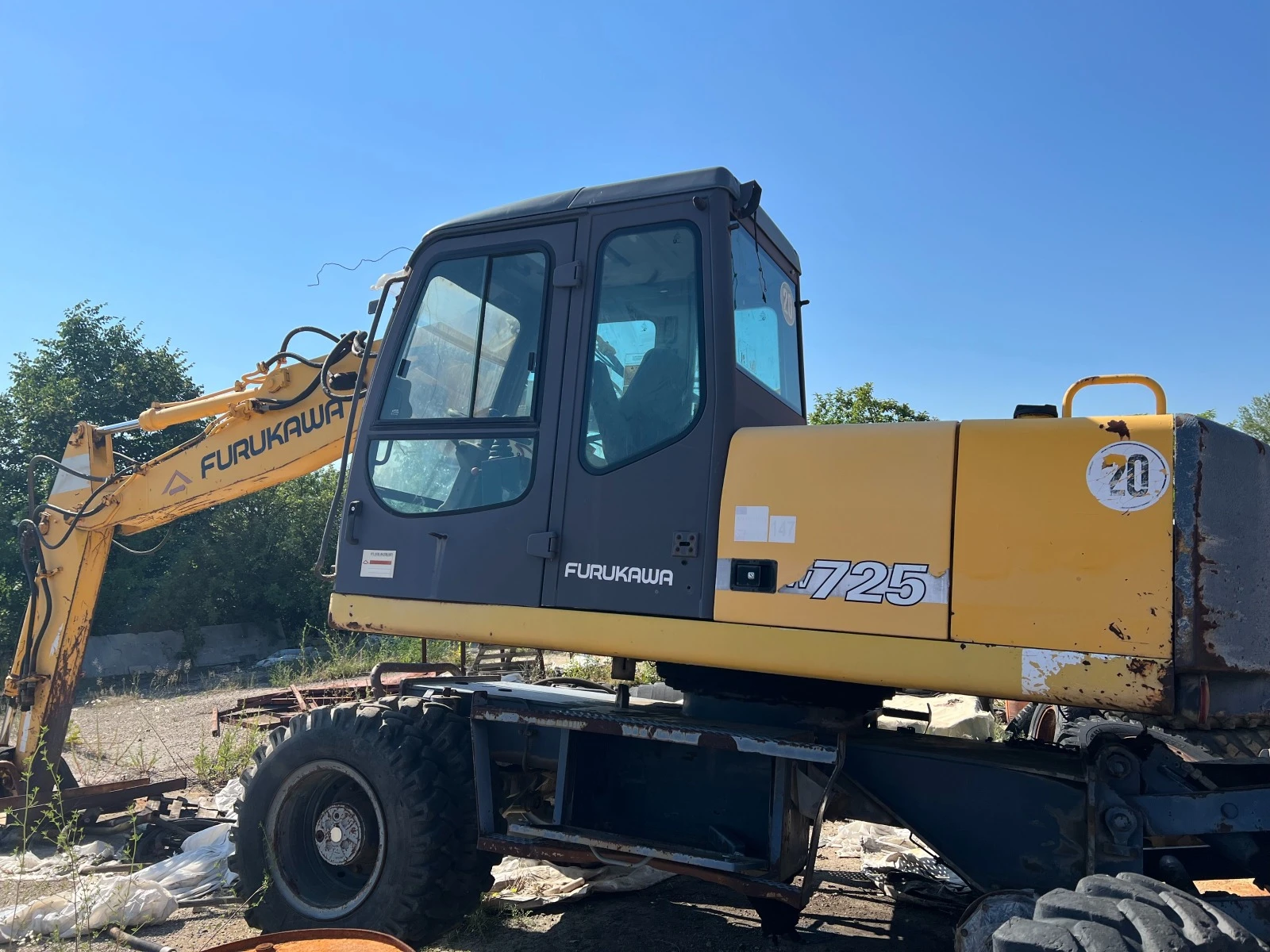 Багер Furukawa W 725 LS, снимка 1