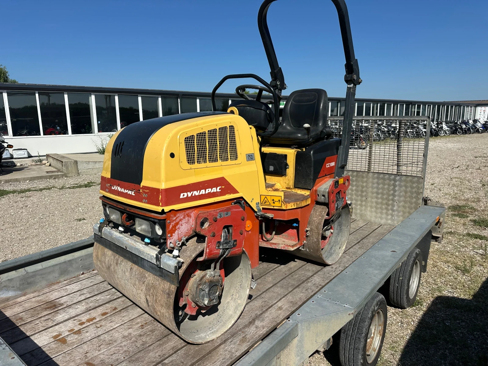 За автомобил Други Ifor williams gx126 3500kg строителна техника, снимка 4 - Ремаркета - 55466370