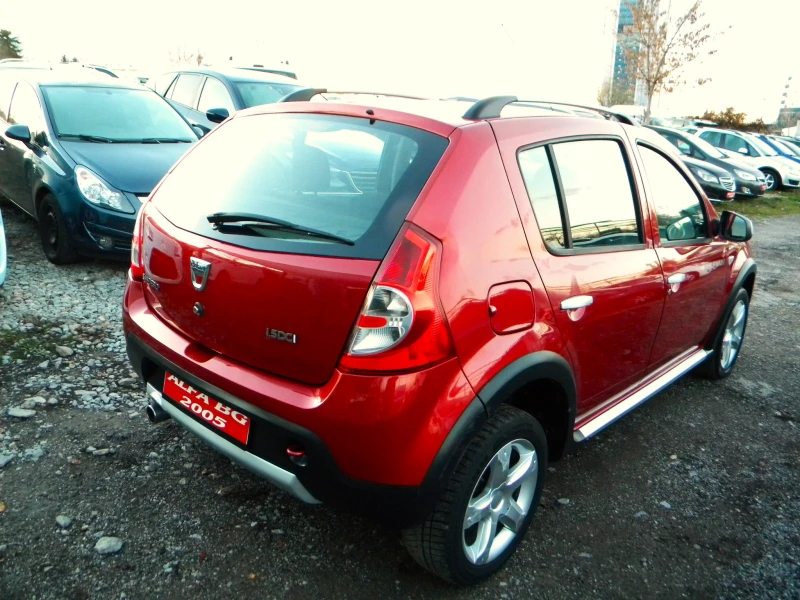 Dacia Sandero STEPWAY* 1.5DCI-184000km* KATO НОВА* EURO5A, снимка 4 - Автомобили и джипове - 52616939