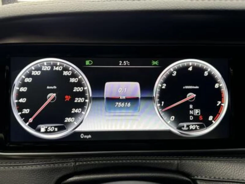 Mercedes-Benz S 550 2017/Face/75к.км/Пано/Вакуум/360/Burnmaster/carfax, снимка 16 - Автомобили и джипове - 53594397