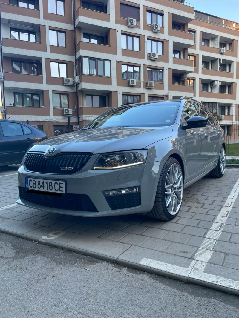 Skoda Octavia VRS Challenge; 2.0TDI; DSG; Nardo Grey; Distronic - 25900 лв. - 27423319 | Car24.bg