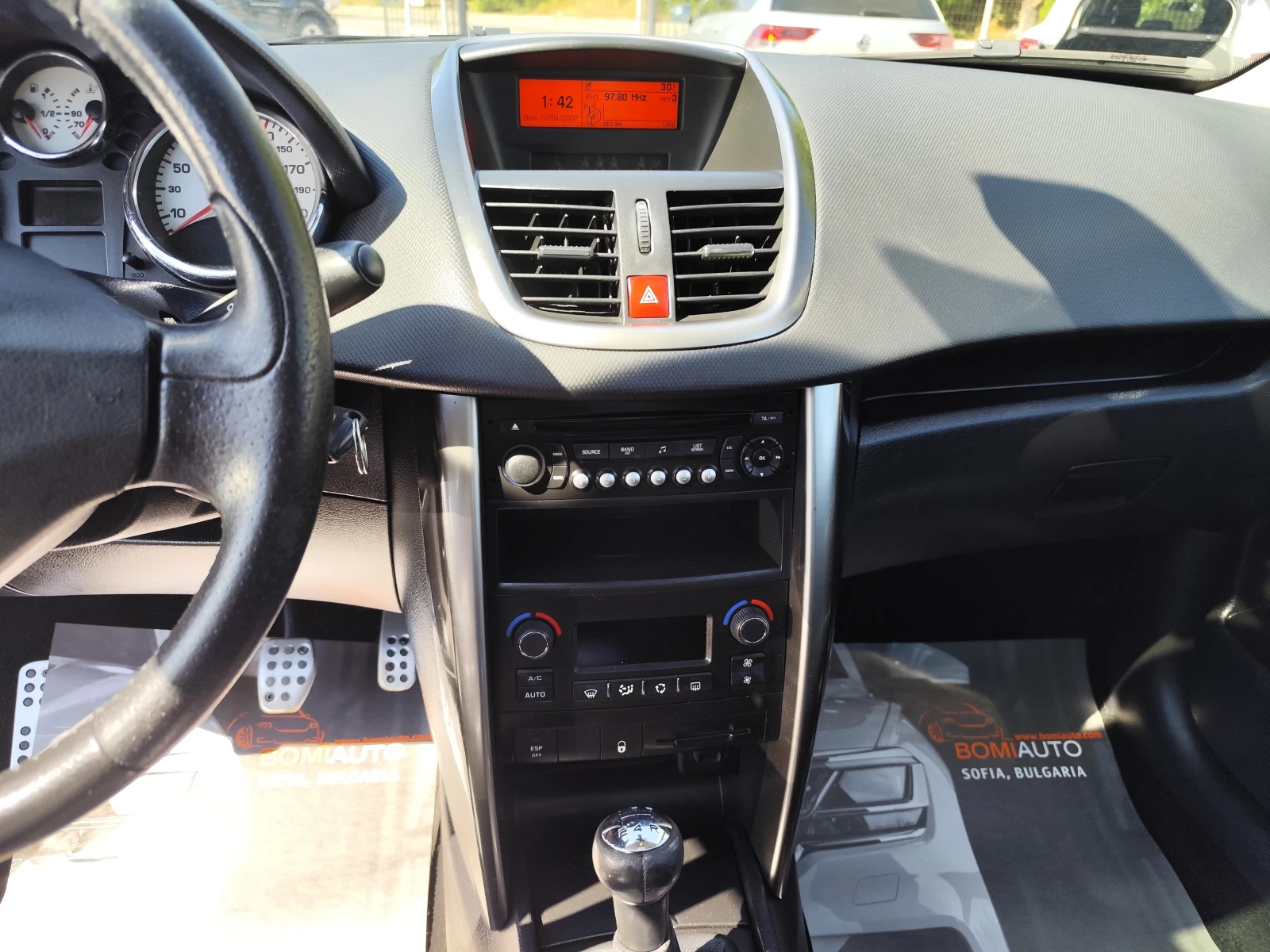 Peugeot 207 1.4i* ALLURE* EURO5A* ПАНОРАМА*  - изображение 8