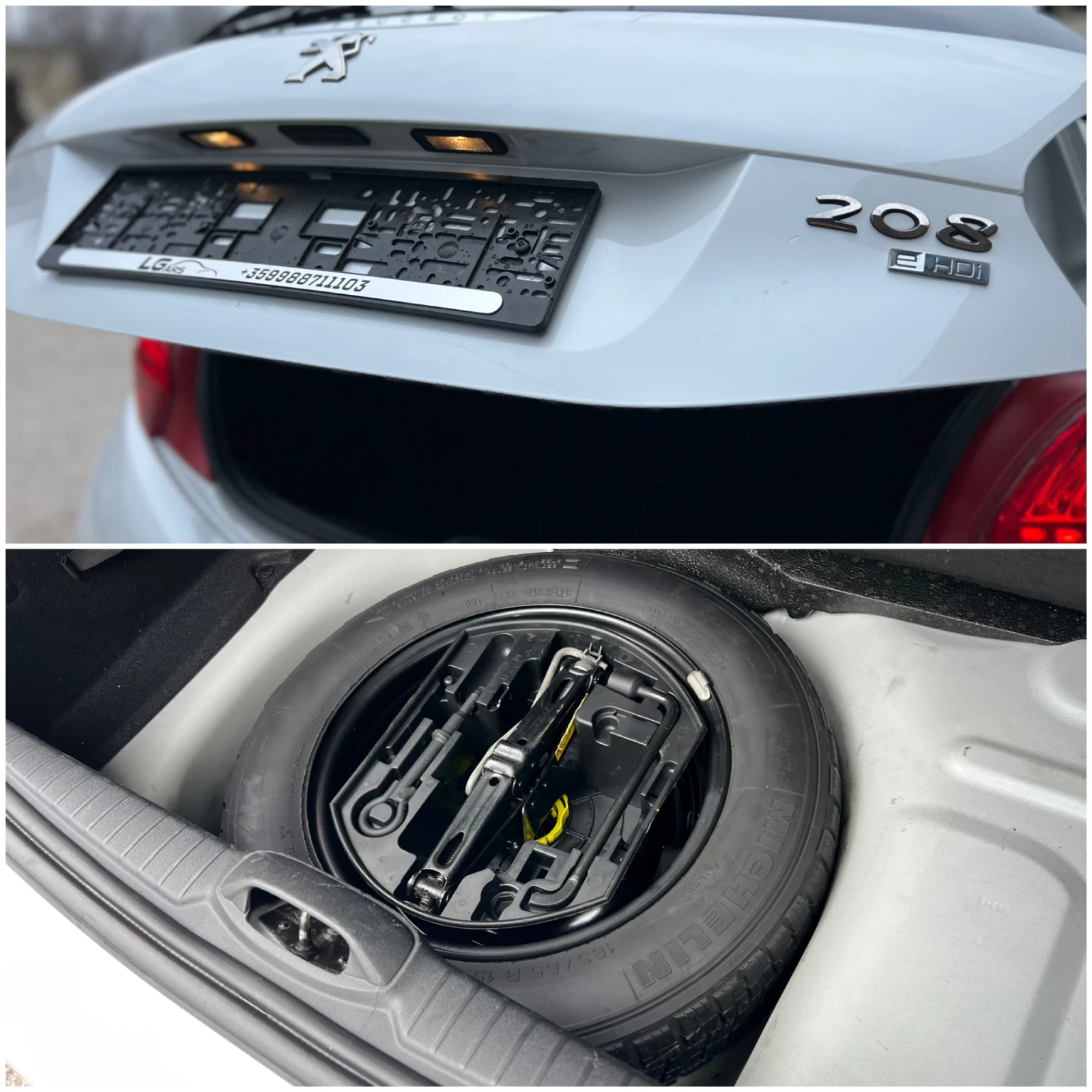 Peugeot 208 1.6 HDI 92 кс. , снимка 6 - Автомобили и джипове - 53966940