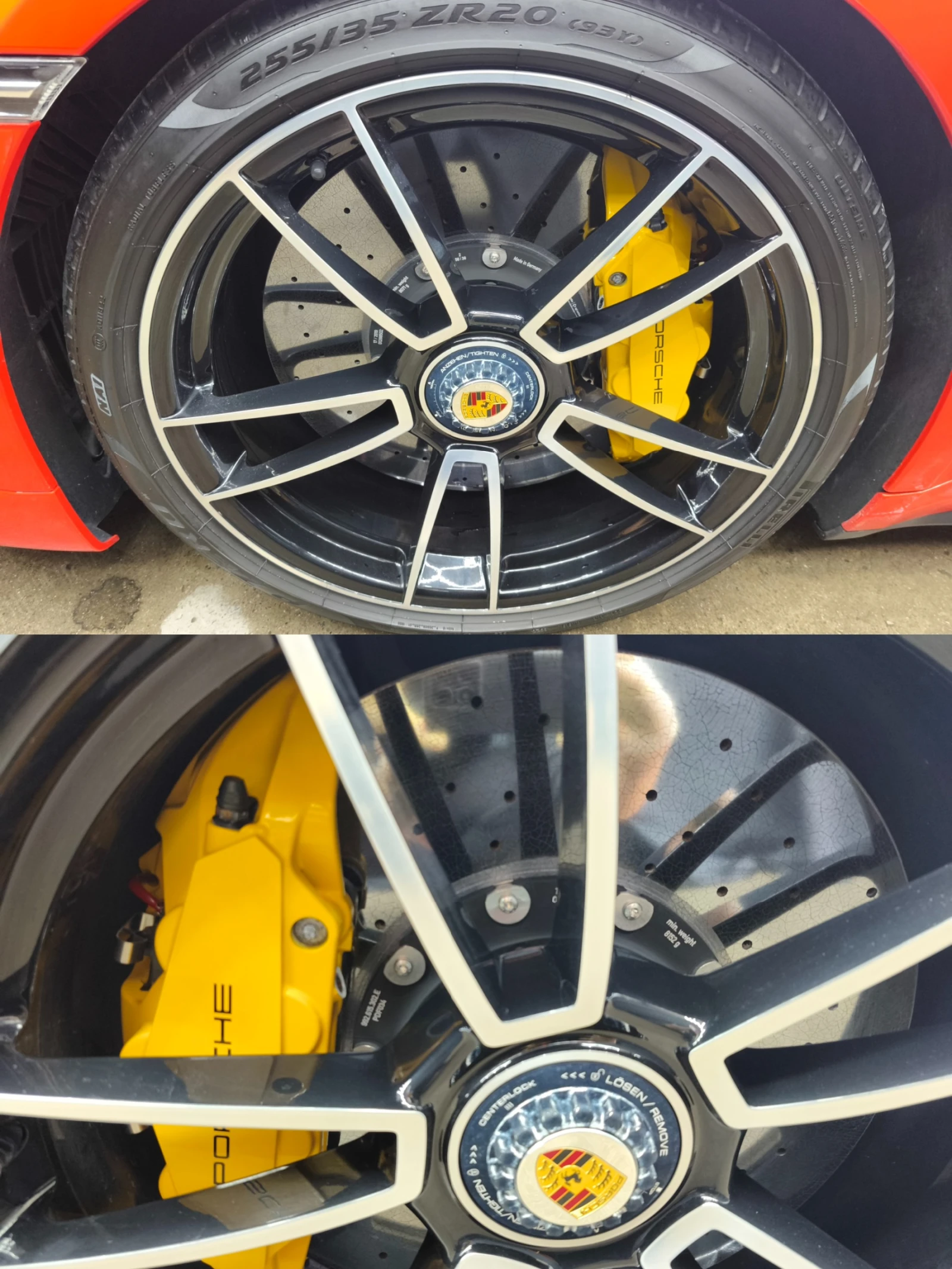 Porsche 911 TurboS/992.1/LAVA ORANGE, снимка 14 - Автомобили и джипове - 54354448