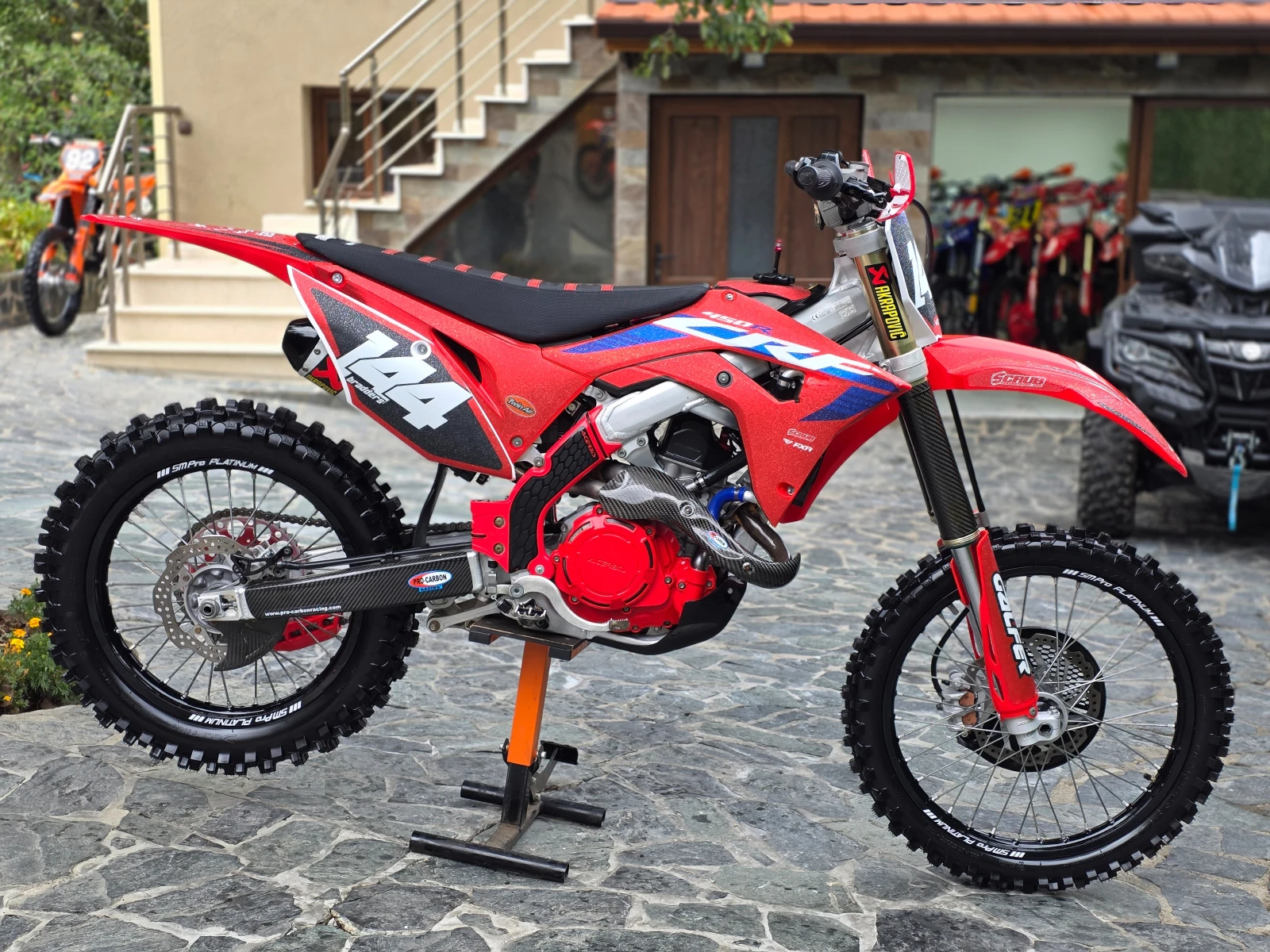 Honda Crf 450/СТАРТЕР/3 РЕЖИМА/ТРАКШЪН/ЛЪНЧ КОНТРОЛ/* ЛИЗИНГ - изображение 6