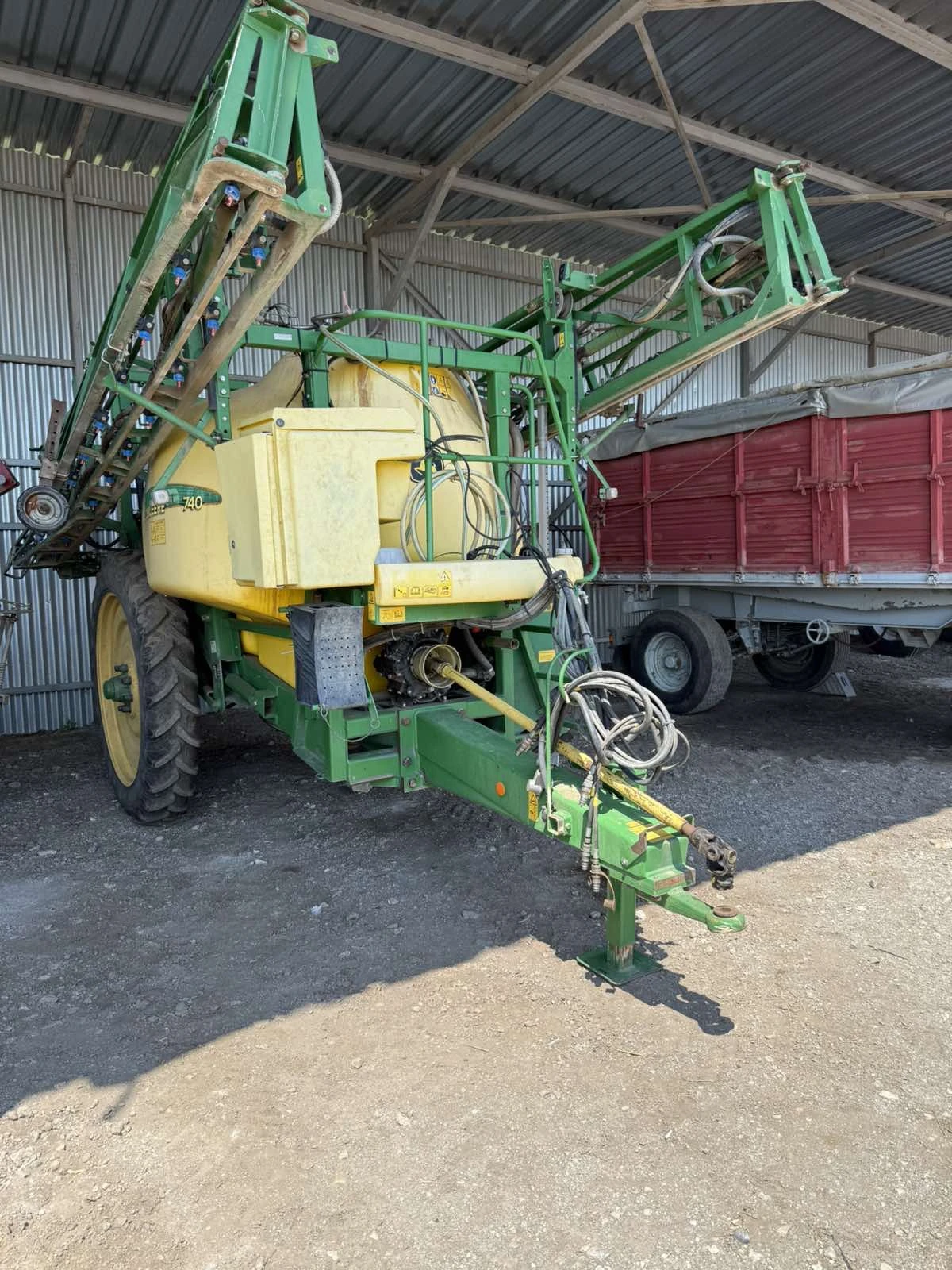Пръскачка Друга марка JOHN DEERE 740 24 МЕТРА 4000 ЛИТРА ЛИЗИНГ - изображение 7