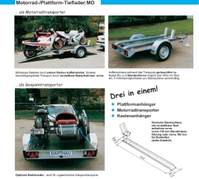 За автомобил Други Многофункционално Ремарке/Платформа Barthau German, снимка 12