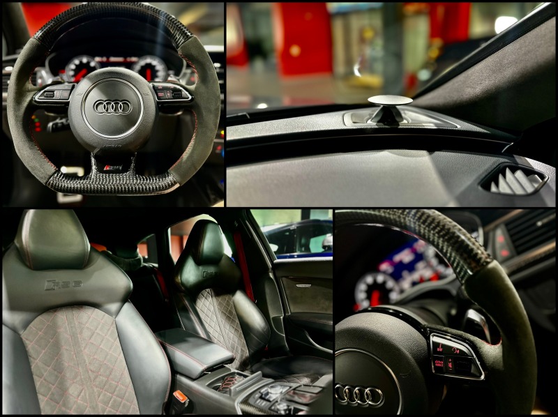 Audi Rs6 Plus* Performance* Quattro* Matrix* МТМ, снимка 15 - Автомобили и джипове - 41963754