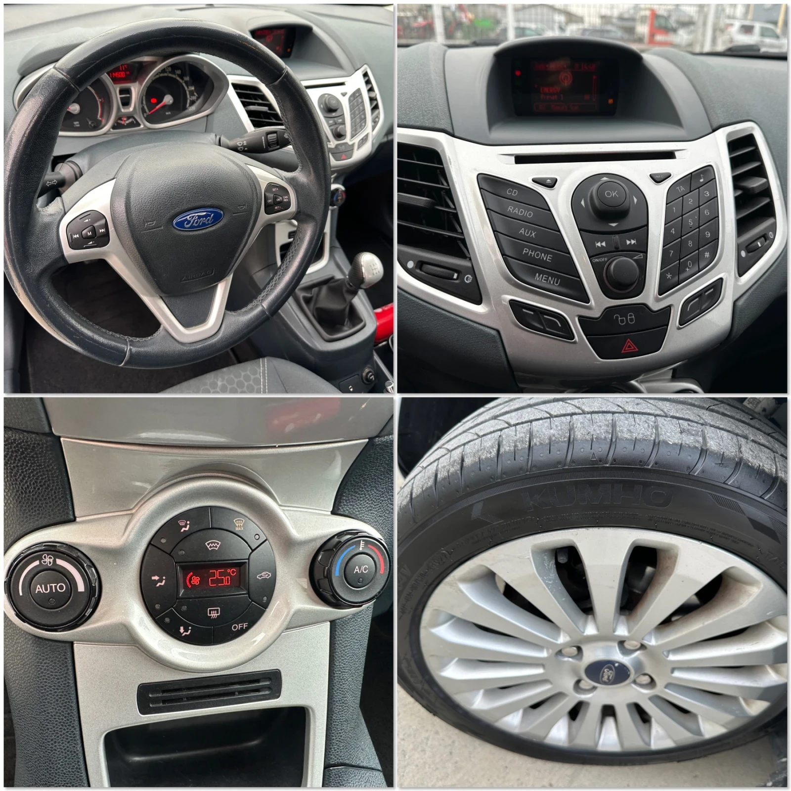 Ford Fiesta 1.6TDCI 95�. 100% ��������!���������! | Mobile.bg � ����������� 13