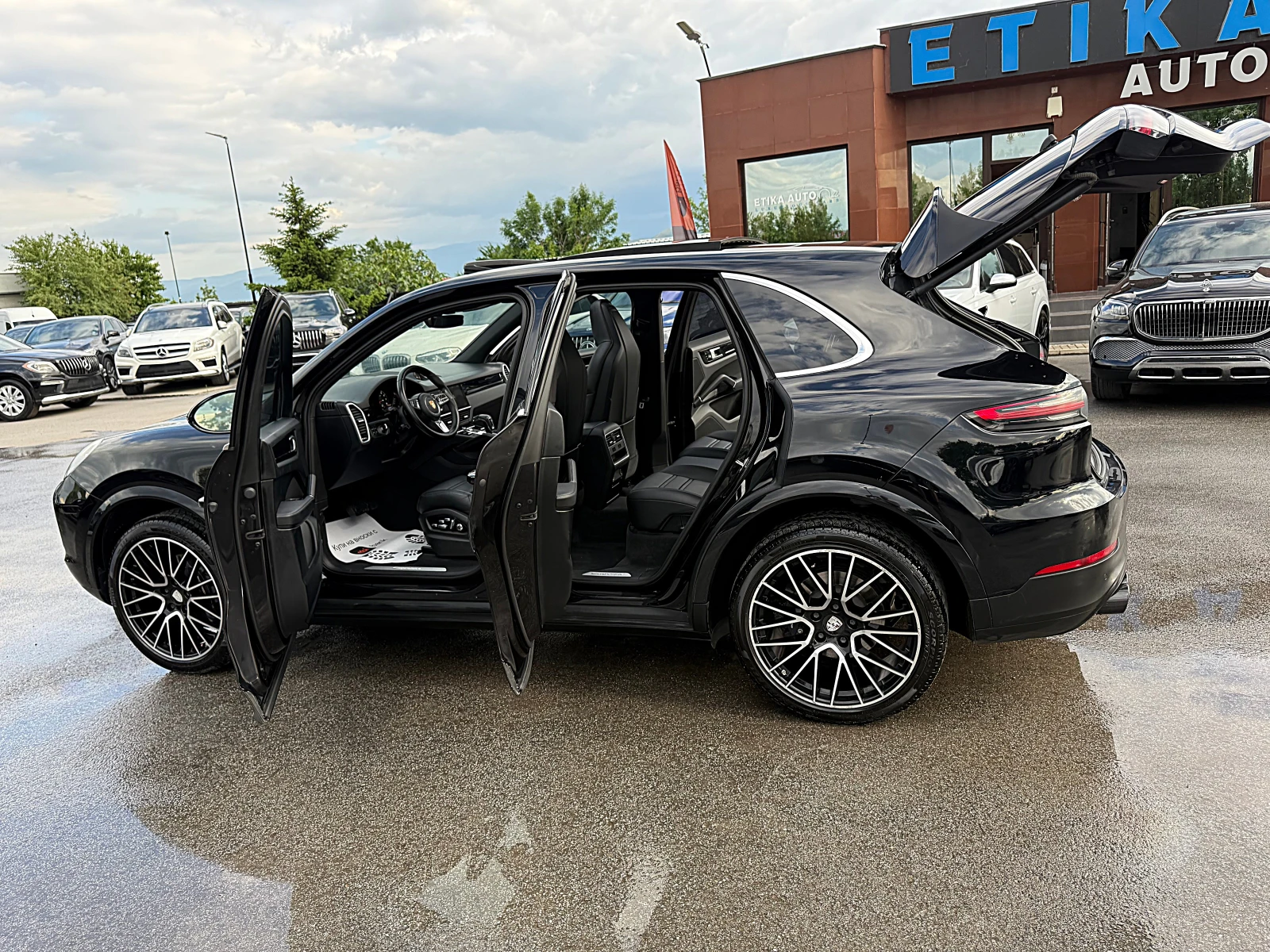 Porsche Cayenne CHROM PAKET-PANORAMA-BOSE-KAMERA-, снимка 15 - Автомобили и джипове - 54639108