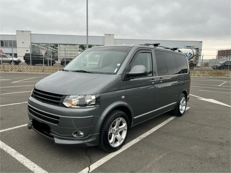 VW T5 ТОП!!!-4 MOTION, снимка 1 - Бусове и автобуси - 48954600