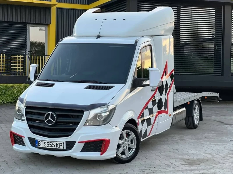 Mercedes-Benz Sprinter HIGLINE Автовоз , снимка 2 - Бусове и автобуси - 52679646