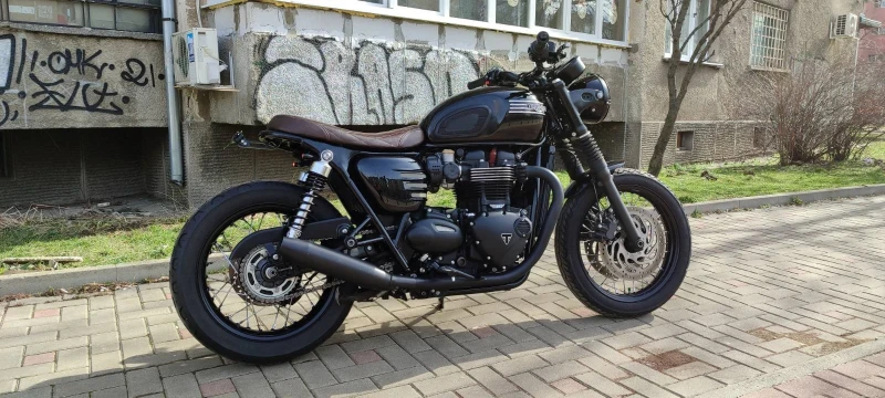 Triumph Bonneville T120, снимка 6 - Мотоциклети и мототехника - 53569864