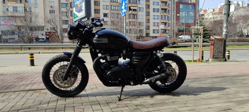Triumph Bonneville T120, снимка 7 - Мотоциклети и мототехника - 53569864