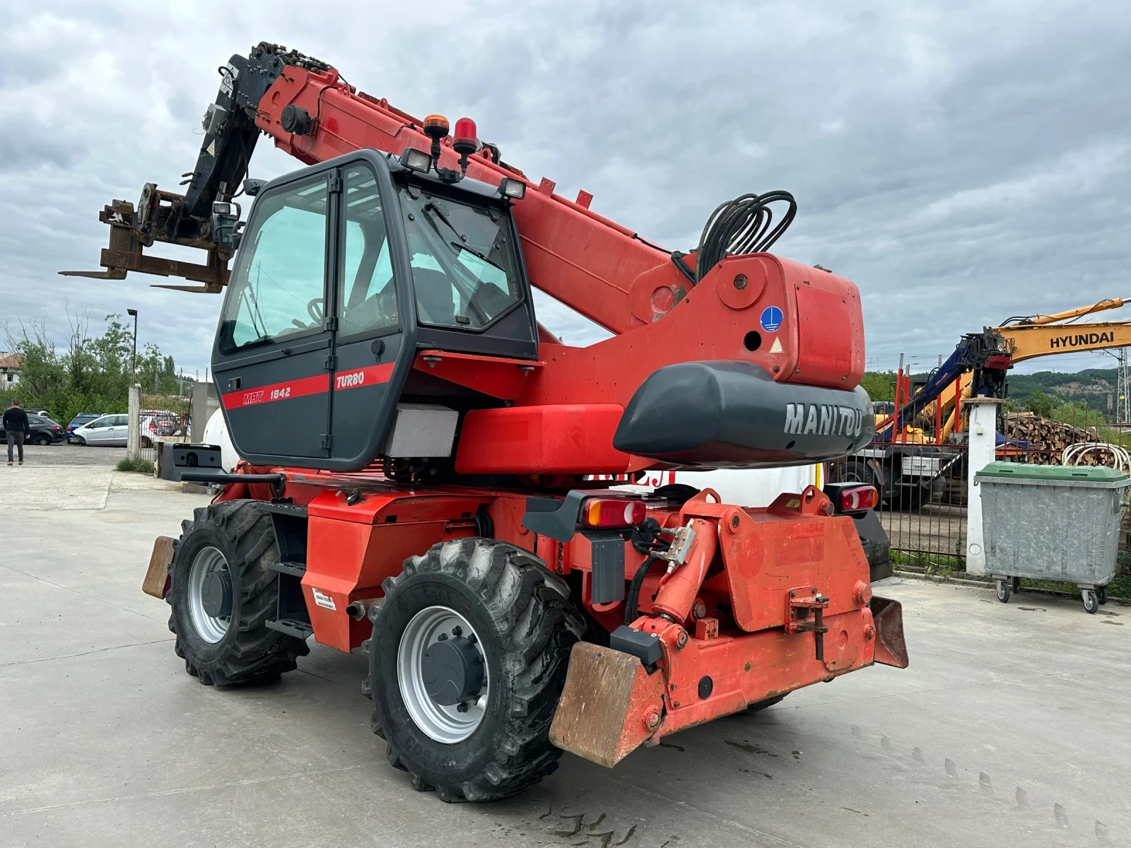 Телескопични товарачи Manitou MRT1842, снимка 2 - Индустриална техника - 54580498