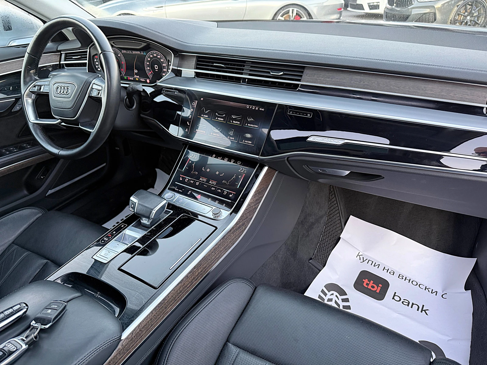 Audi A8 6.0TDI-����� ����-PANORAMA-LAZER-HEAD UP-360KAMERI | Mobile.bg � ����������� 12