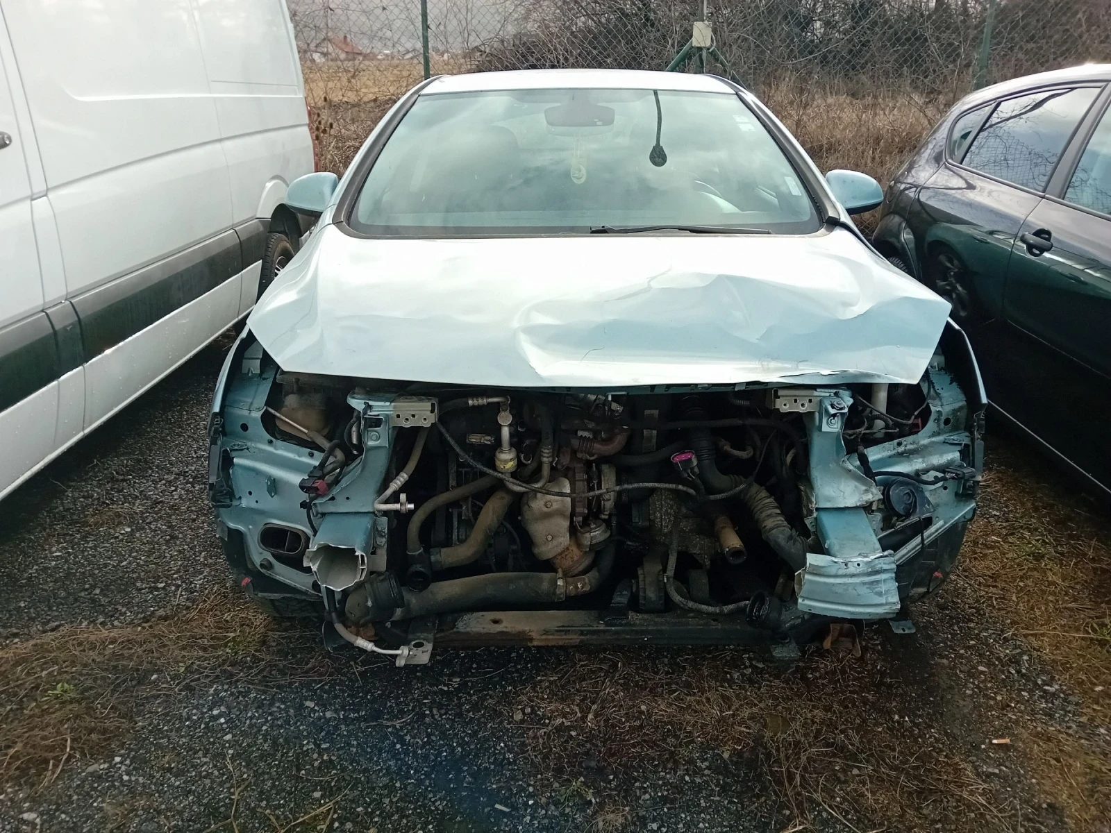 Opel Astra БРАКУВАНА ПАЛИ ЦЯЛА ЗА ЧАСТИ А17DTR, снимка 3 - Автомобили и джипове - 53583478
