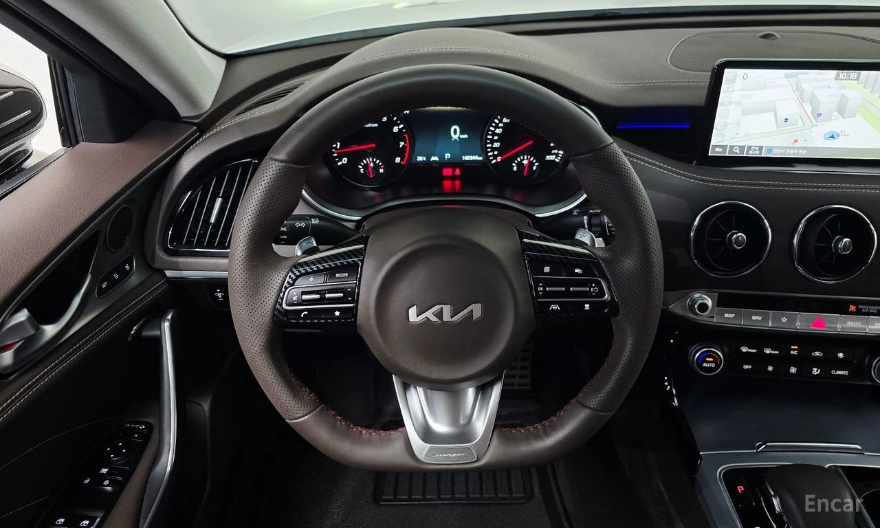 Kia Stinger 2.5* ОБДУХВАНЕ* ДИСТРОНИК* ХЕДЪП* LANE* ASSIST* , снимка 7 - Автомобили и джипове - 55403326