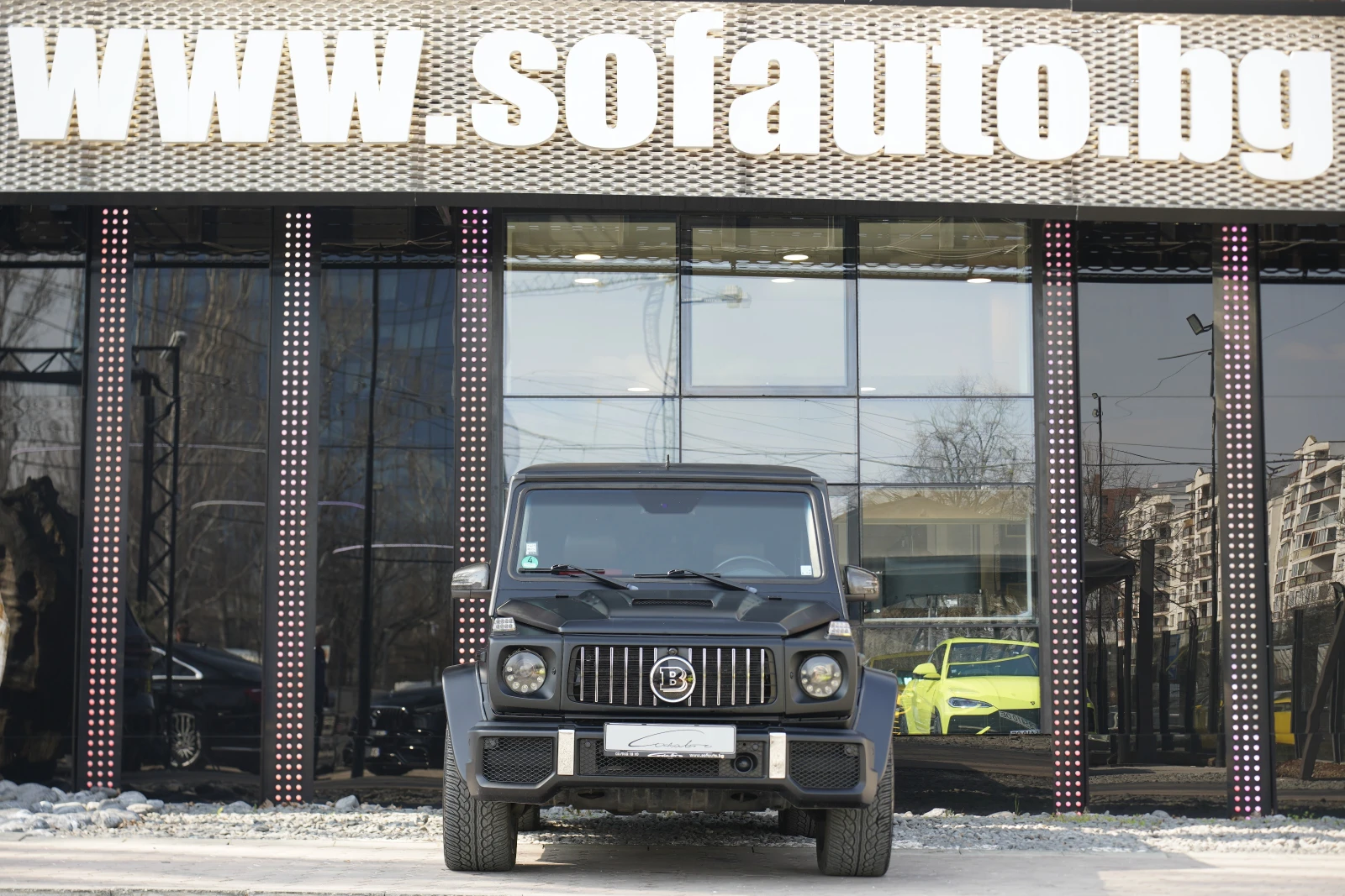 Mercedes-Benz G 55 AMG Designo АВТОМОБИЛА ИМА ДРЕБНИ ЗАБЕЛЕЖКИ, снимка 2 - Автомобили и джипове - 53724451