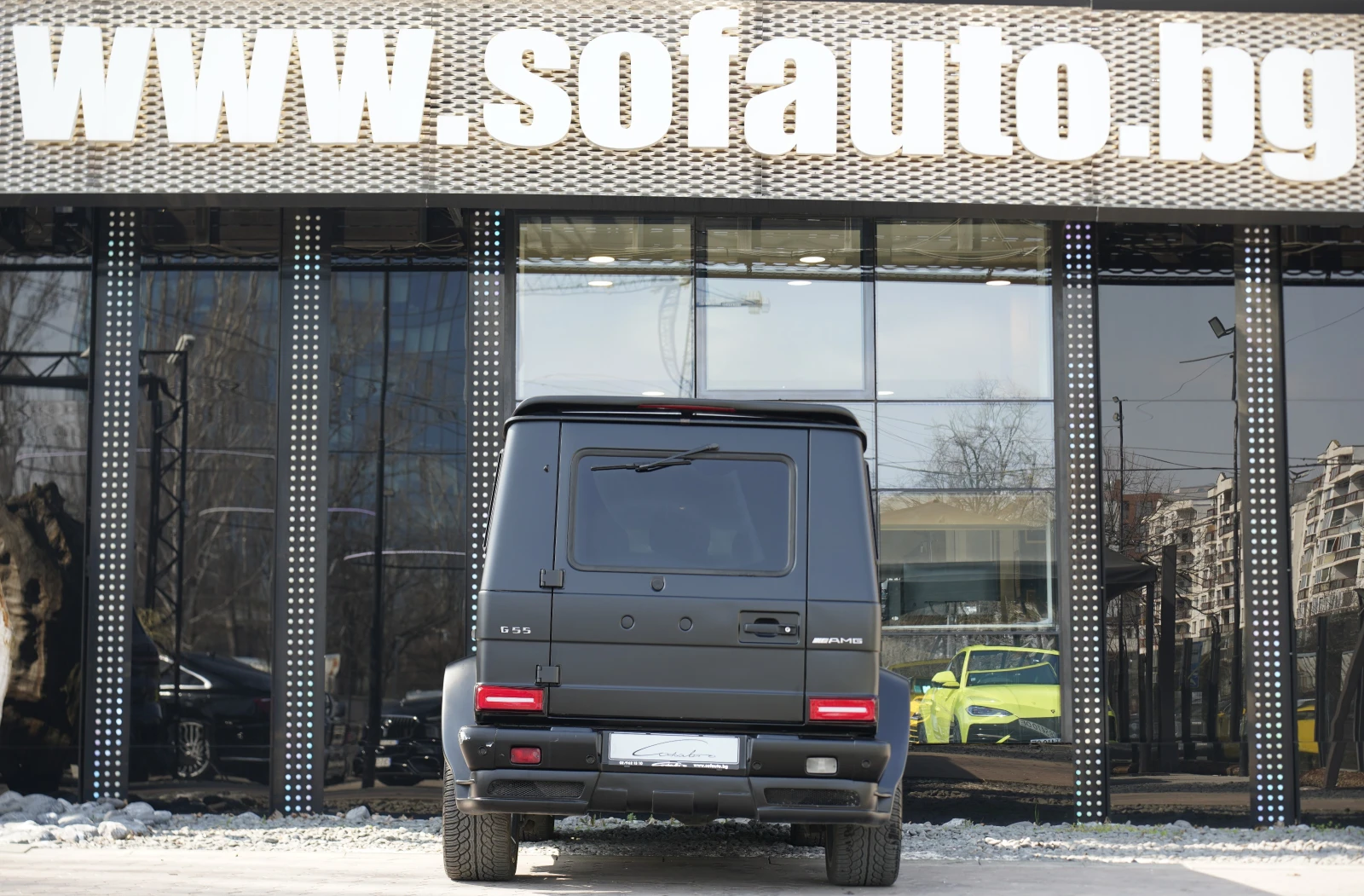 Mercedes-Benz G 55 AMG Designo АВТОМОБИЛА ИМА ДРЕБНИ ЗАБЕЛЕЖКИ, снимка 5 - Автомобили и джипове - 53724451