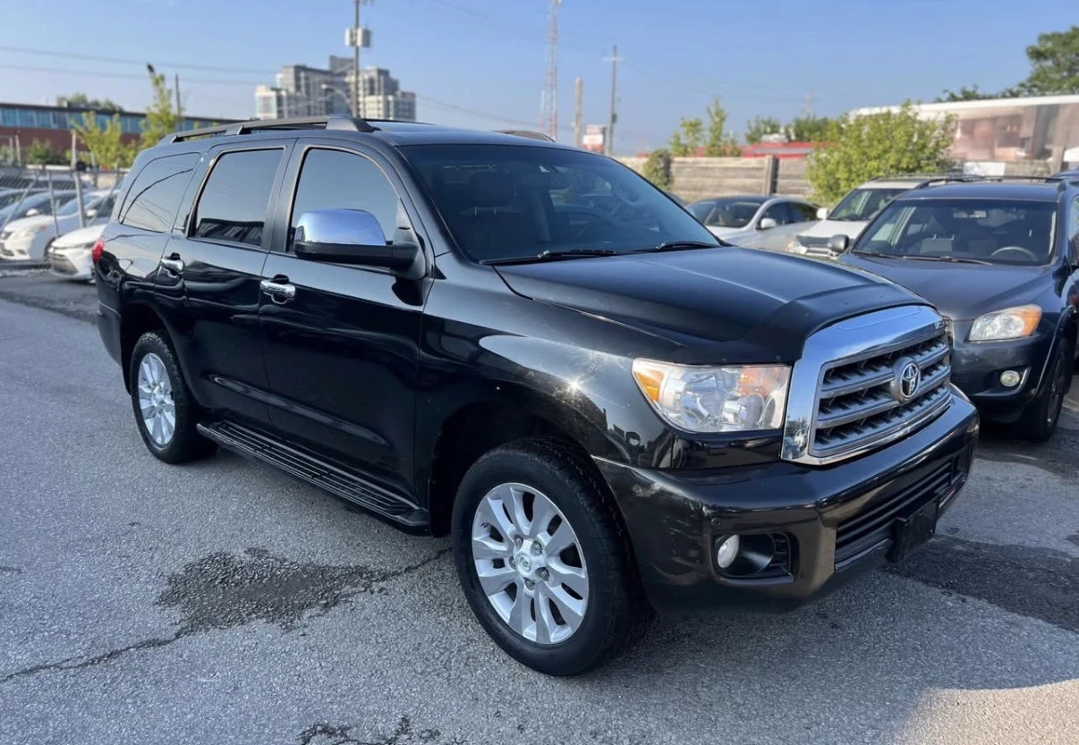 Toyota Sequoia PLATINUM * FACE * 5.7 * AWD * ОРАНЖЕВ САЛОН * , снимка 3 - Автомобили и джипове - 56056792