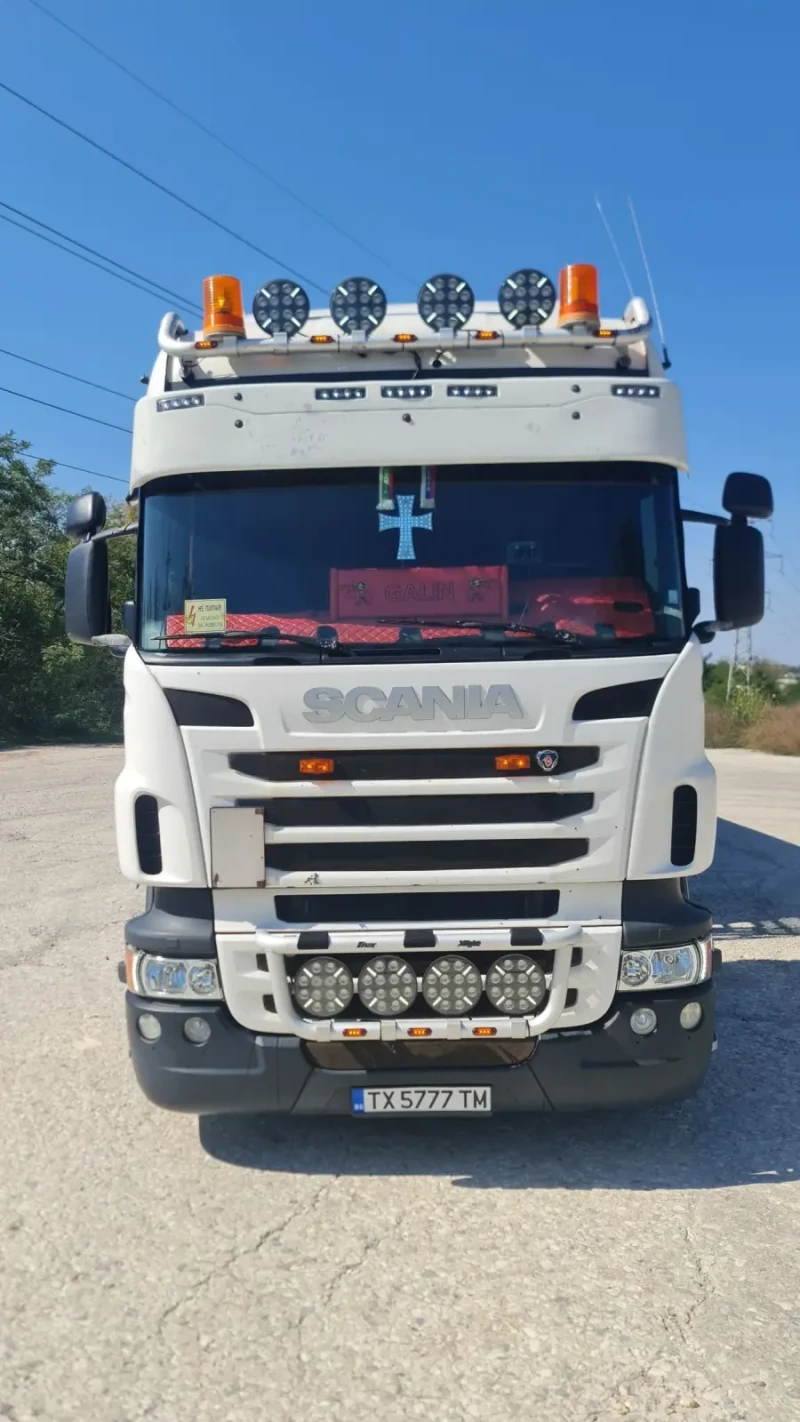 Scania R 420 С гондола 57кубика, снимка 1 - Камиони - 47311906