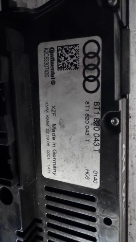 Климатичен блок / панел / табло зa Audi A4 - A2C53307430, снимка 2