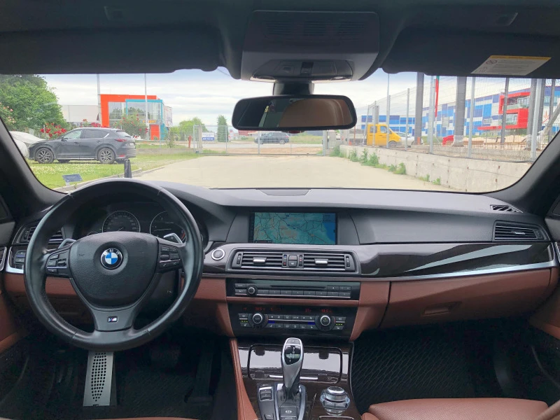 BMW 535 D M-Sport* SAT* Два комплекта гуми с джанти* , снимка 14 - Автомобили и джипове - 47528511