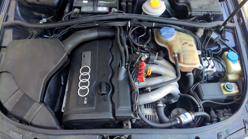 Audi A4 1.8 Газ/Бензин, снимка 6 - Автомобили и джипове - 46008872