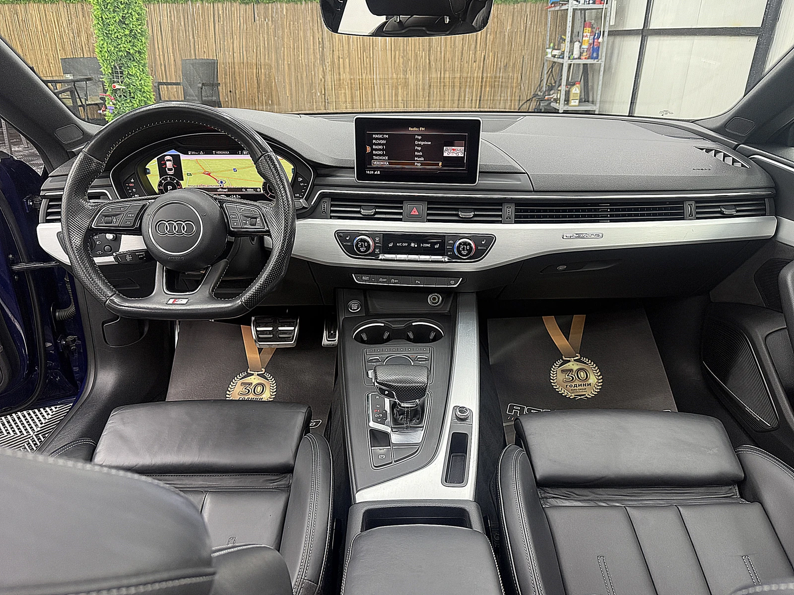 Audi A5 S-LINE+ + + /PANORAMA/KeylessGo/ГЕРМАНИЯ ЛИЗИНГ, снимка 12 - Автомобили и джипове - 54038161