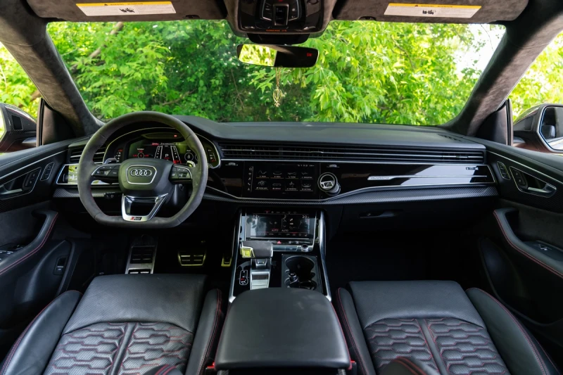 Audi RSQ8 CERAMIC/CARBON/B&Q/MATRIX/, снимка 16 - Автомобили и джипове - 53115846