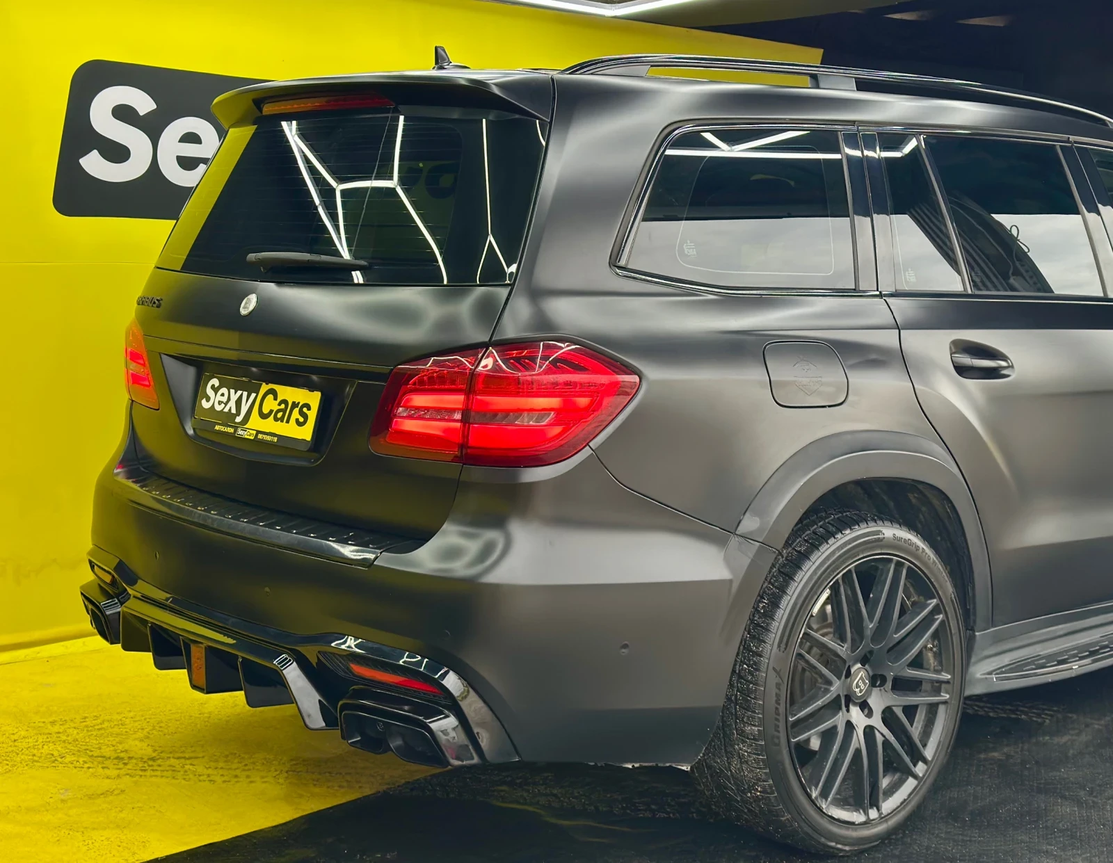 Mercedes-Benz GLS 350 Brabus Edition/Black Satin/Регистриран, снимка 6 - Автомобили и джипове - 54383641
