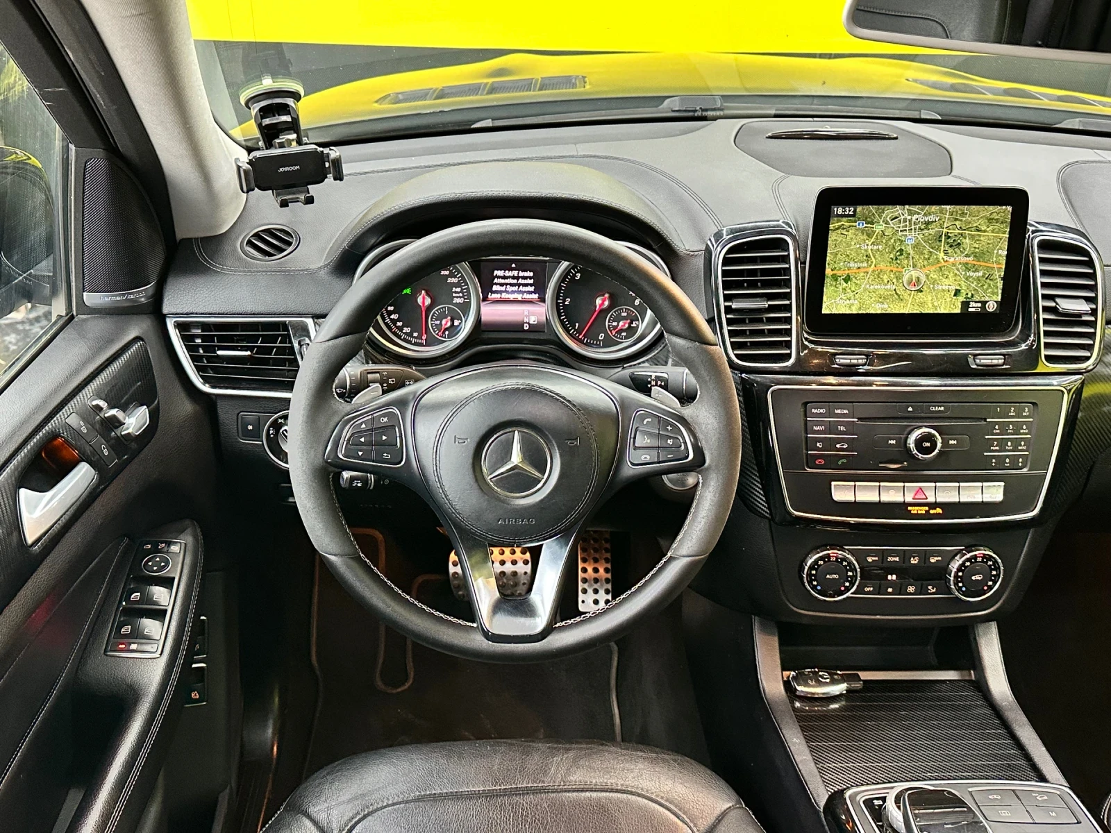 Mercedes-Benz GLS 350 Brabus Edition/Black Satin/Регистриран, снимка 11 - Автомобили и джипове - 54383641