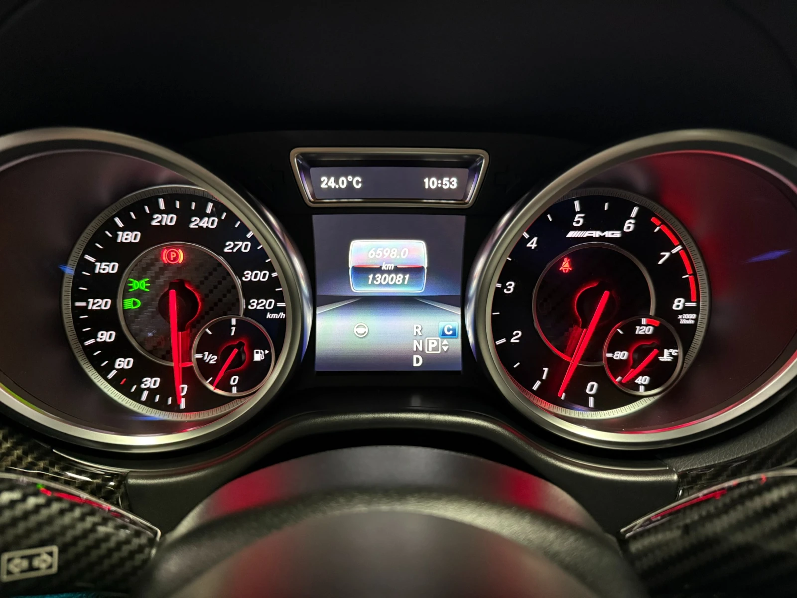Mercedes-Benz GLE 63 AMG NIGHT PK* 360* ОБДУХ* CARBON* AMBIENT* КРАЙНА ЦЕНА, снимка 8 - Автомобили и джипове - 54694273