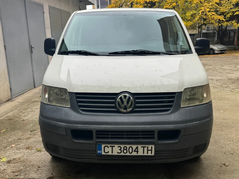 VW T5 1.9 TDI 105 p.s. Климатик, снимка 2 - Бусове и автобуси - 52370667