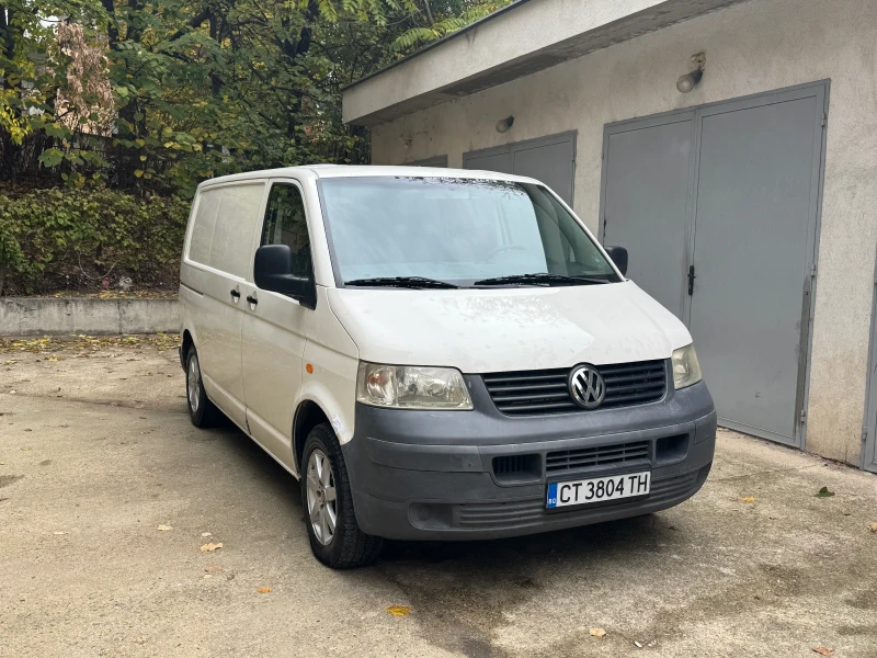 VW T5 1.9 TDI 105 p.s. Климатик, снимка 3 - Бусове и автобуси - 52370667