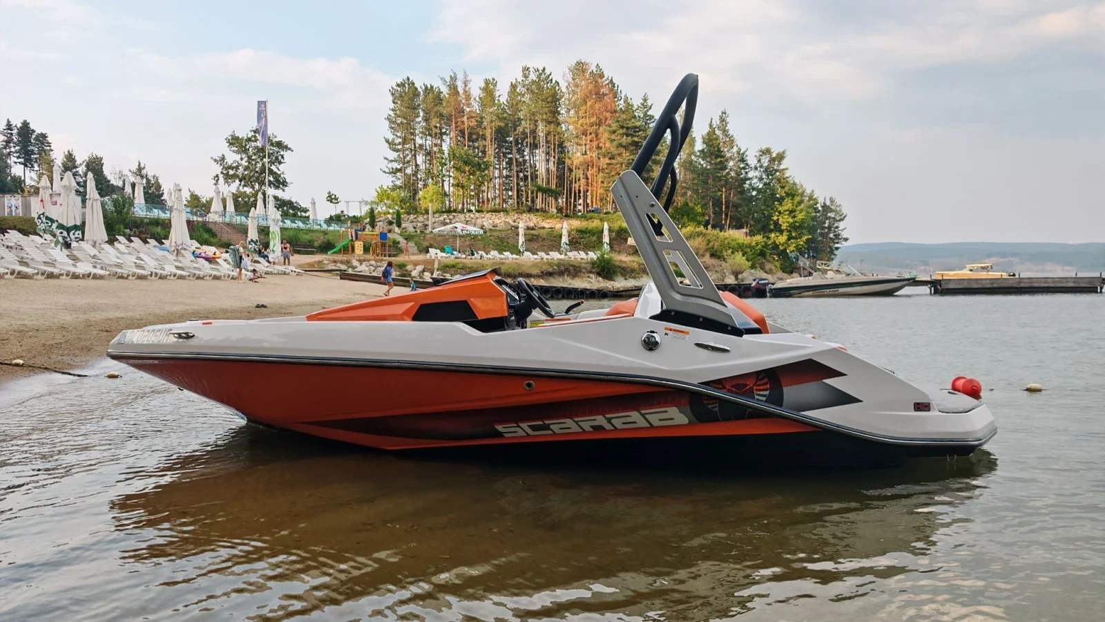 Джет Bombardier Sea Doo Scarab 165 ho impulse 250hp, снимка 7 - Воден транспорт - 55710387