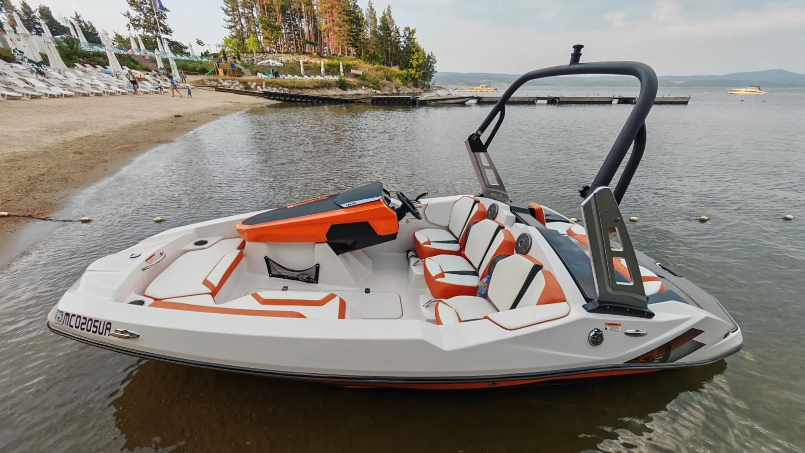 Джет Bombardier Sea Doo Scarab 165 ho impulse 250hp, снимка 8 - Воден транспорт - 55710387