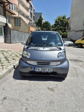 Smart Fortwo 0.7 Turbo Cabrio, Clima, Кожа, Обслужен., снимка 2