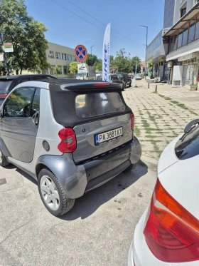 Smart Fortwo 0.7 Turbo Cabrio, Clima, Кожа, Обслужен., снимка 11