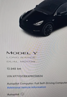 Tesla Model Y Long range, 4x4 warranty - 66000 лв. - 28899357 14