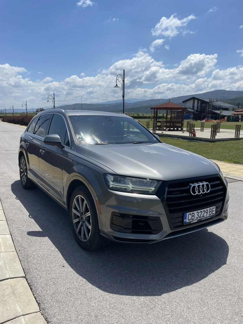 Audi Q7 ОБДУХВАНЕ ПАНОРАМА ТОП НИВО ОБСЛУЖЕН ЛИЗИНГ ТЕГЛИЧ, снимка 1 - Автомобили и джипове - 46954706