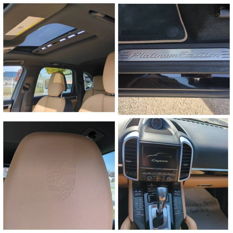 Porsche Cayenne PLATINUM EDITION* ПРУЖИНИ* BOSE* КАМЕРА* ПОДГРЕВ, снимка 11 - Автомобили и джипове - 48423234