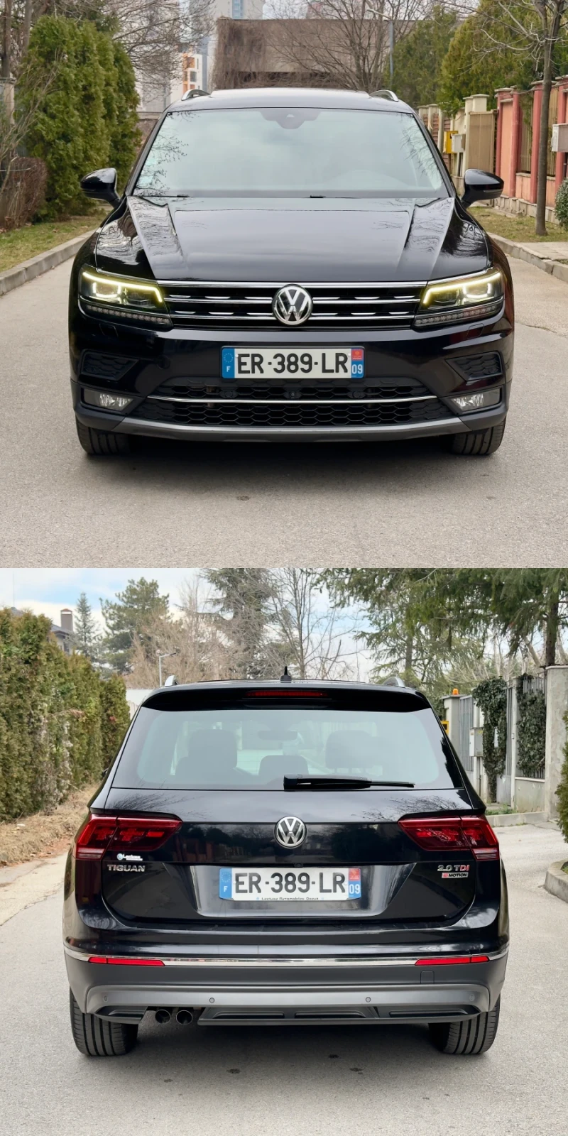 VW Tiguan 4X4* 190КС* PANORAMA* EXCLUSIVE* HEAD UP* РЕАЛНИ К, снимка 4 - Автомобили и джипове - 48910927