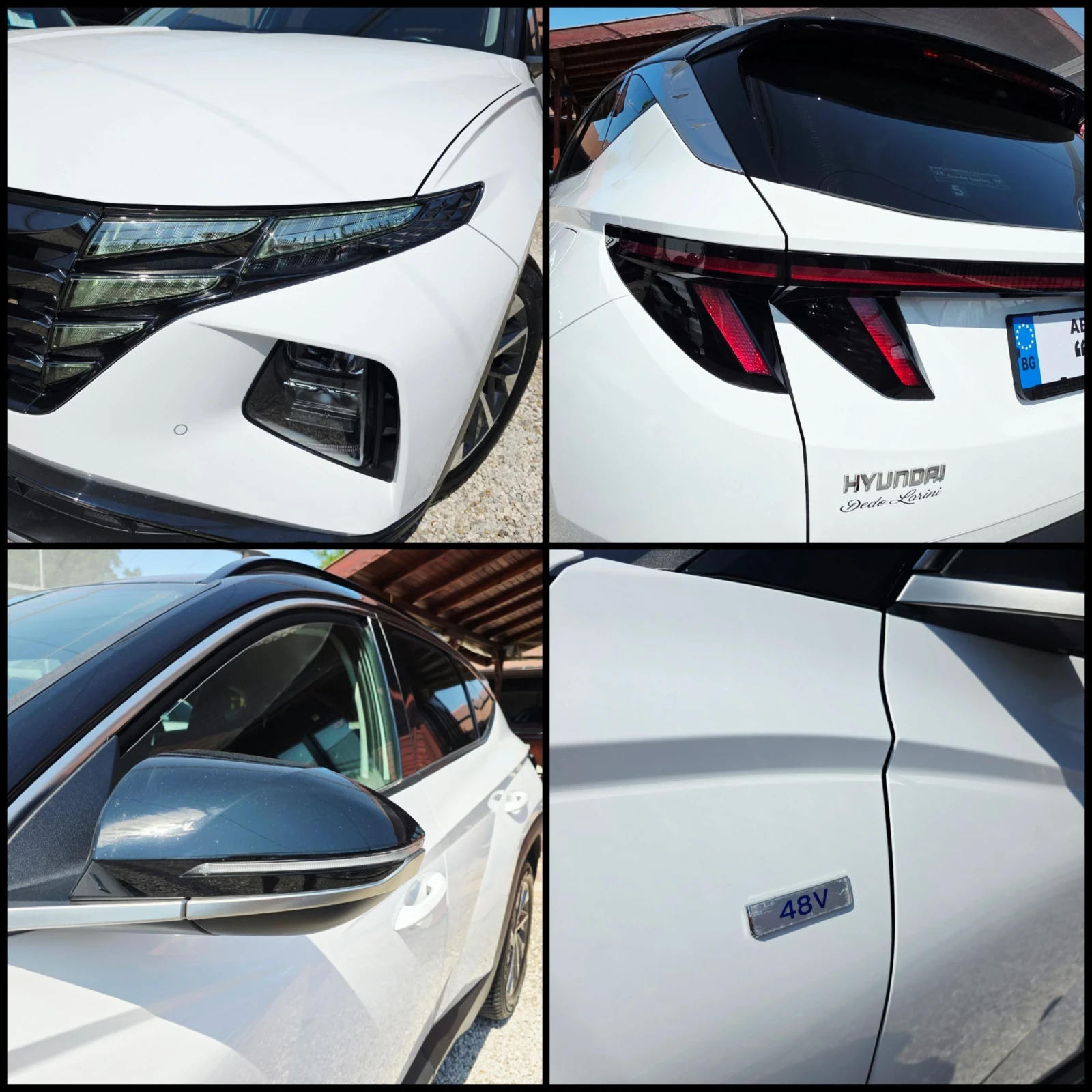 Hyundai Tucson 1.6CRDI/MILD-HYBRID/ПЪЛНА СЕРВ.ИСТОРИЯ В ХЮНДАЙ/, снимка 4 - Автомобили и джипове - 55176115
