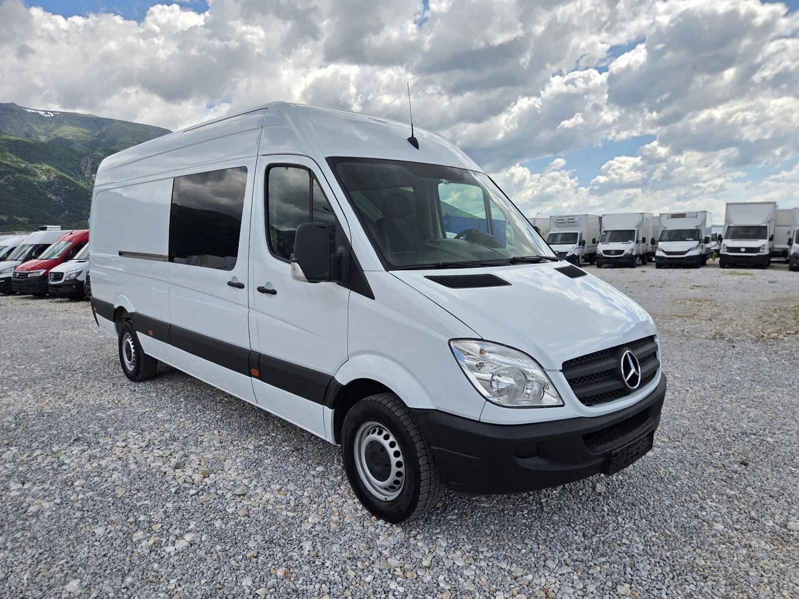 Mercedes-Benz Sprinter 319 CDI, ТОВАРОПЪТНИК, Климатик, снимка 7 - Бусове и автобуси - 54740193